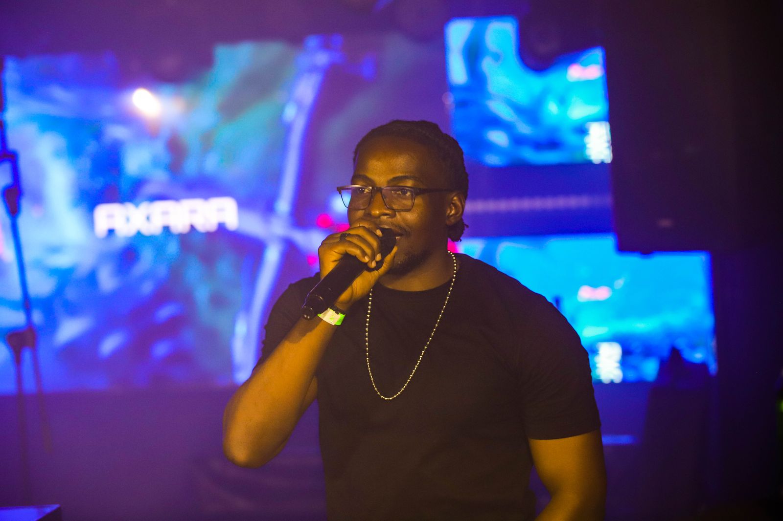 MC on the mic